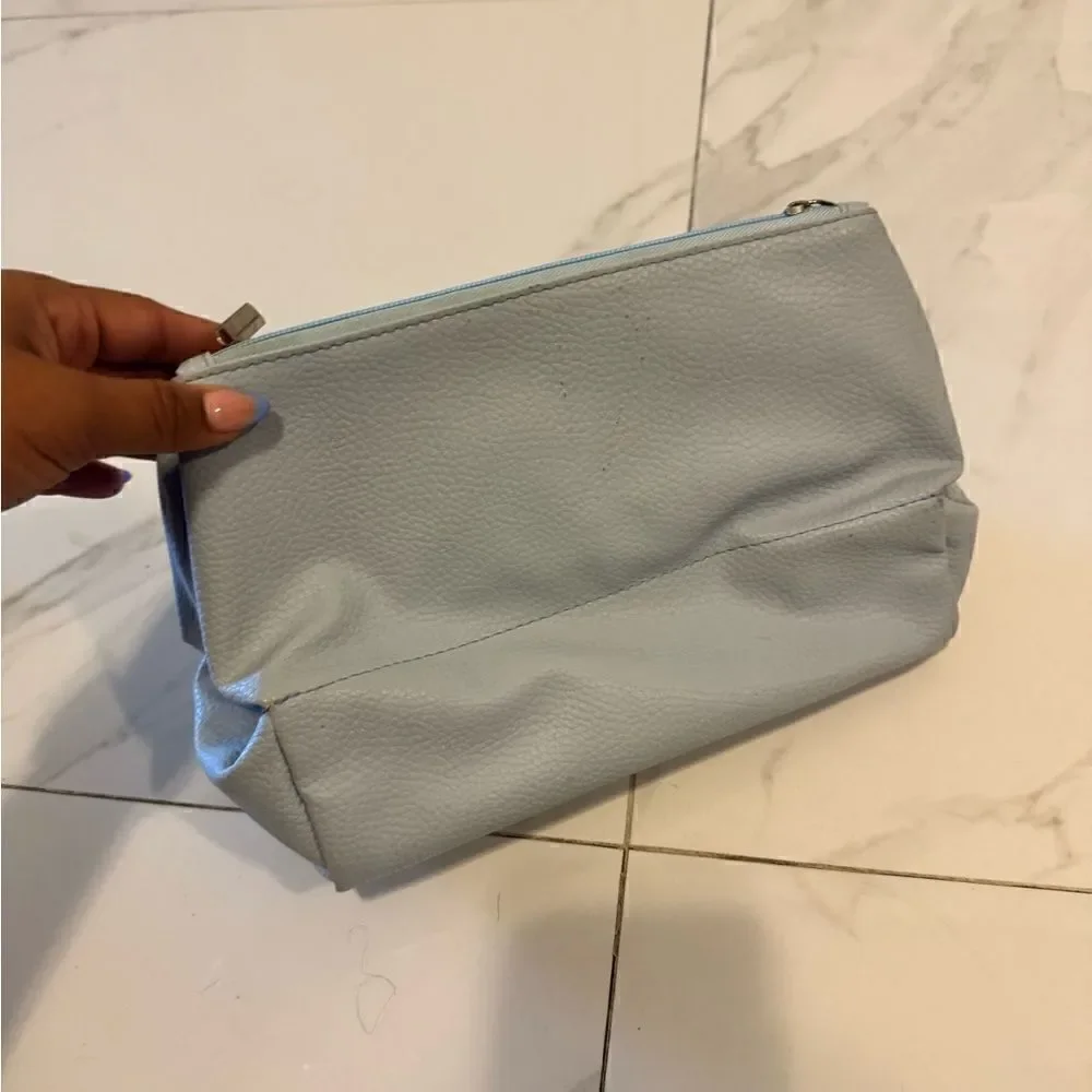Baby blue leather cosmetic #16